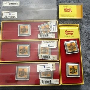 1999 Curious George in Pajamas Drawer Pulls (8)